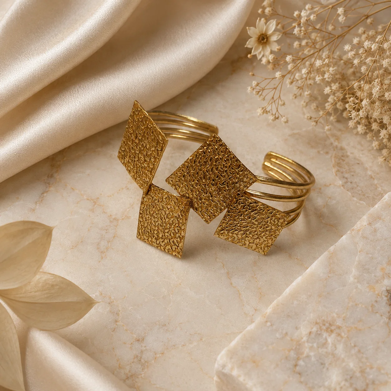 golden-mosaic-square-cuff-antitarnish-brass-bracelet