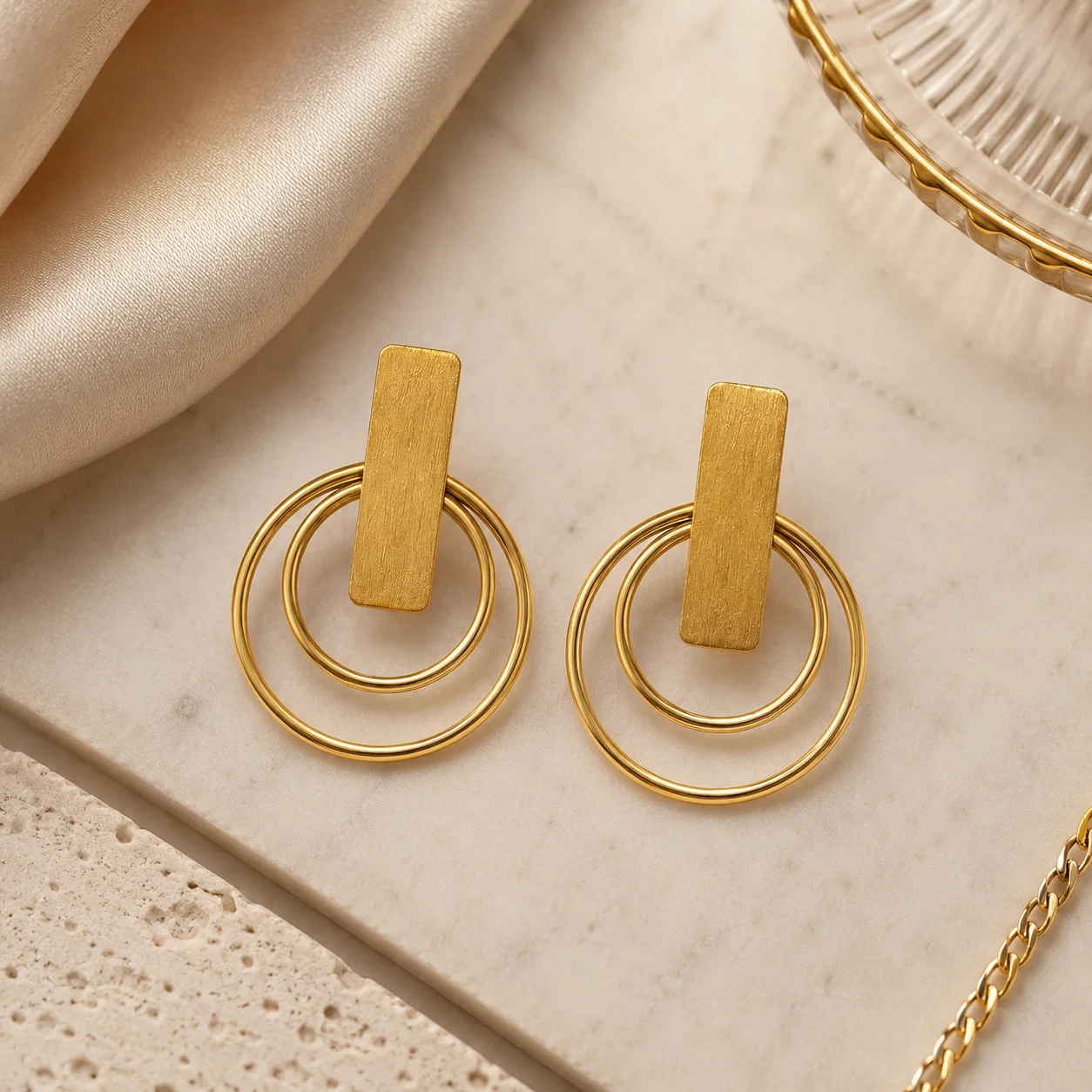 golden-poise-double-hoop-antitarnish-brass-earrings